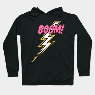 boom lightning bolt Hoodie